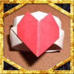 折り紙でハートの指輪の折り方！子供も簡単な作り方を紹介