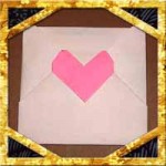 折り紙で封筒の簡単な折り方！ハート封筒の作り方も紹介