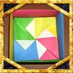 折り紙の箱の折り方！4枚でおしゃれでかわいい箱の作り方