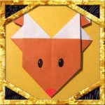 折り紙でトナカイの顔の折り方！簡単クリスマス飾りの作り方