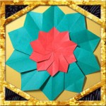 折り紙でポインセチアの折り方！リースの飾りに簡単な作り方