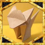 折り紙で猫の比較的簡単な折り方！立体的な作り方を紹介