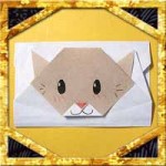 折り紙で猫のポチ袋の簡単な折り方！正月小銭入れにかわいい作り方