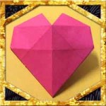 折り紙で立体的なハートの折り方！簡単バレンタイン飾りの作り方