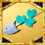 折り紙で柊鰯の折り方！子供も簡単節分飾りの作り方