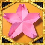 折り紙で立体的な桜の折り方！簡単切らない器や箸置きになる作り方